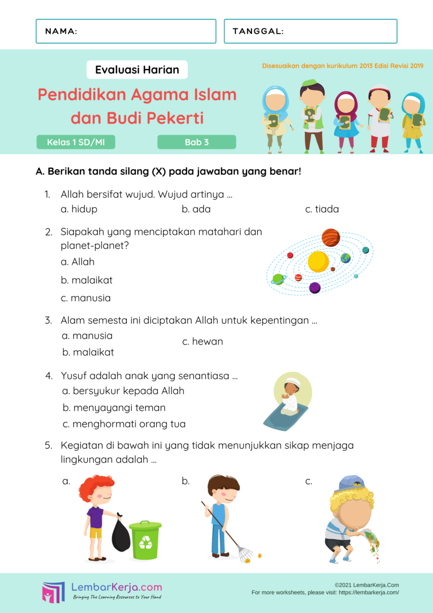 7 Rahasia Nilai Sempurna Mengerjakan Soal Agama Kelas 5 Semester 1 Yang Jarang Diketahui