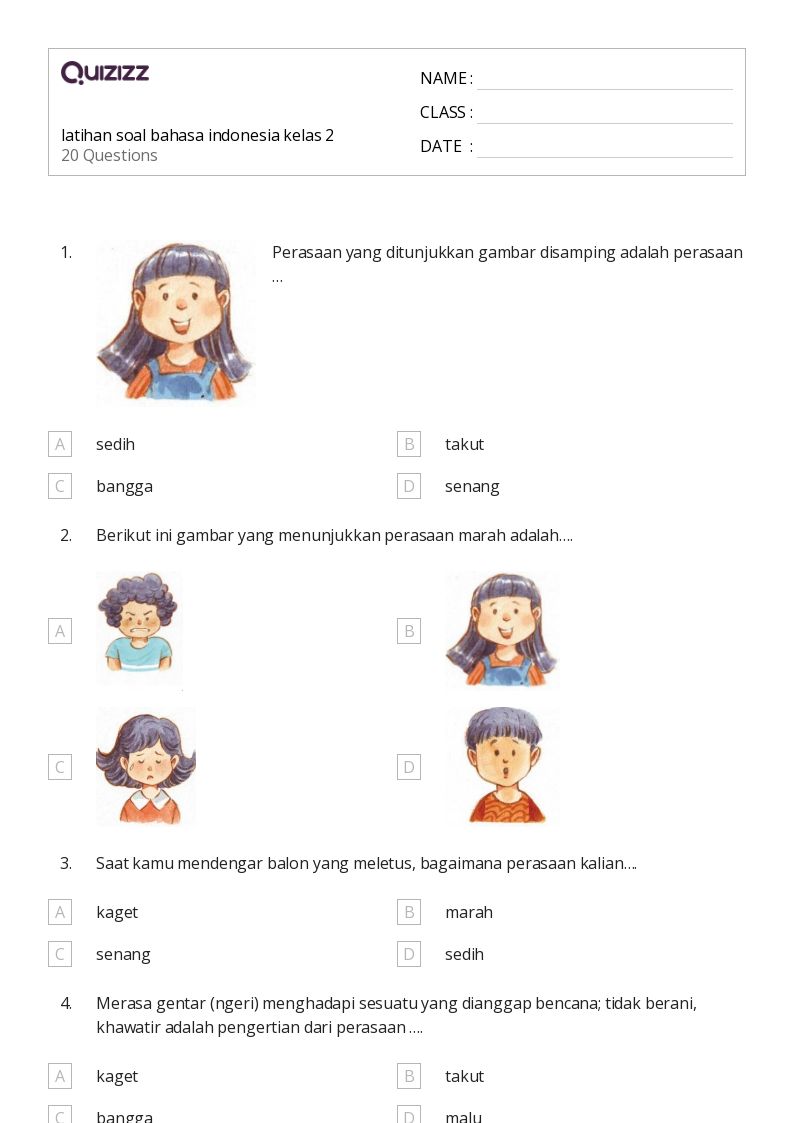 7 Rahasia Nilai Sempurna dengan Latihan Soal Bahasa Indonesia Kelas 2 Semester 1 Terbaru