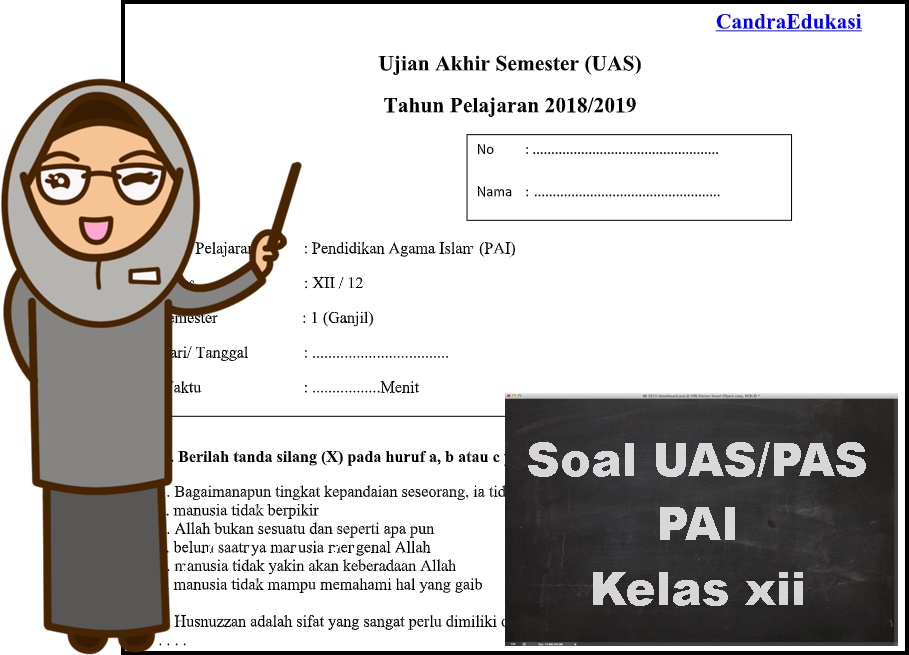 Bocoran Soal UAS PAI Kelas 12 Semester 1 Kurikulum 2013 yang Sering Keluar Ternyata Mudah
