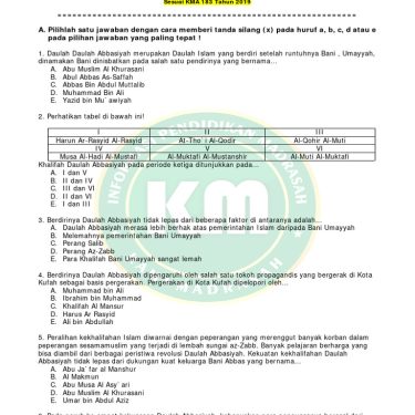 contoh soal kelas 11 semester 1